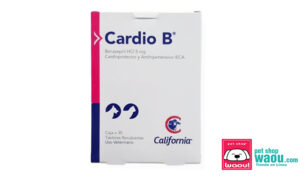 CARDIO B CARDIOPATÍAS Y TRATAMIENTOS RENALES 5MG CAJA 30 TAB. – Petshopwaou