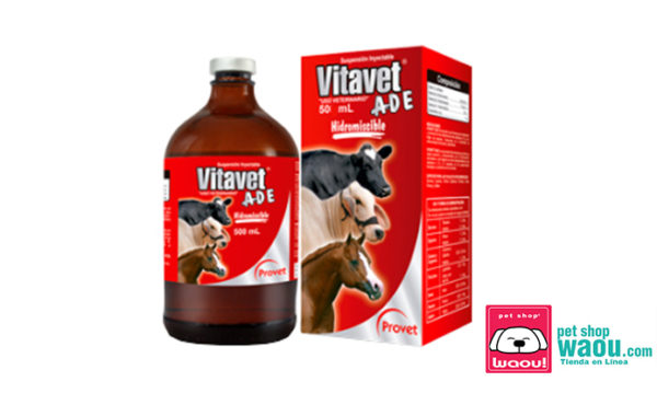 VITAVET ADE (VITAMINA A, VITAMINA E, VITAMINA D ) 50ML Solucion ...