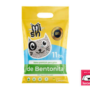 ARENA PARA GATO MISH  AROMA A LIMON11lbs