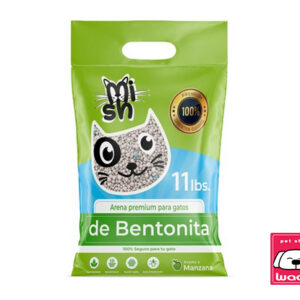 ARENA PARA GATO MISH  AROMA A MANZANA11lbs