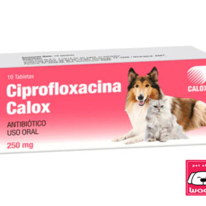 CIPROFLOXACINA CALOX 250 MG 10 TABLETAS