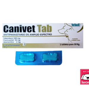 DESPARASITANTE CANIVET TAB. CAJA 2 TAB (perro y gato)