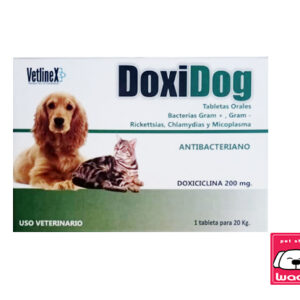 DOXIDOG 200 MG CAJA 30 TABLETAS  200 MG (Doxiciclina)