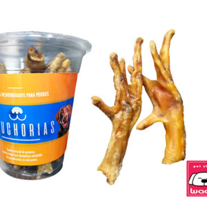 PATITAS POLLO DESHIDRATADA 100% NATURAL SNACKS (8 patitas)