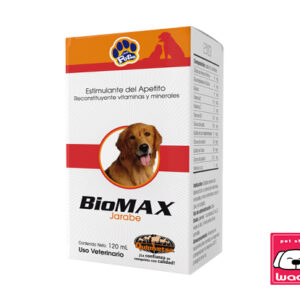 BIO MAX 120 ML ORAL PERRO (estimulante no hormonal del apetito y crecimiento) LBV