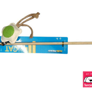 VARITA DE GATO HELLO MICKEY  1 UNIDAD (Juguetes para gatos)