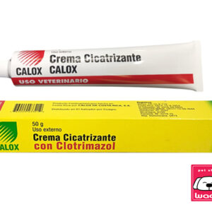 CREMA CICATRIZANTE TOPICA CALOX 50 GRS. (antimicótica, antibacteriana, antiinflamatoria)