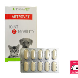 ARTROVET GLUCOSAMINA EN TABLETAS 10 tabletas PERRO Y GATO (Suplemento Articular para Perros con Artritis)