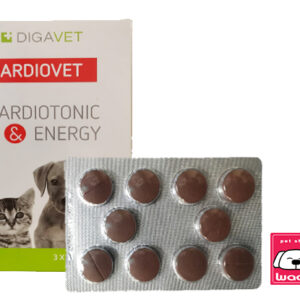 CARDIOVET  DIGAVET BLISTER 10 TAB. PERRO Y GATO (fortalecer el sistema cardiovascular)